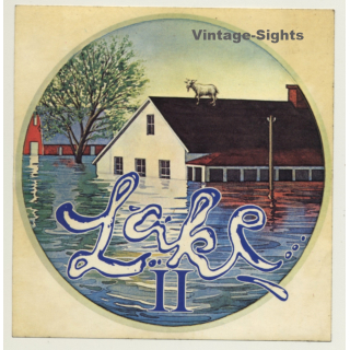 Lake II / CBS (Vintage Promo Sticker 1978)