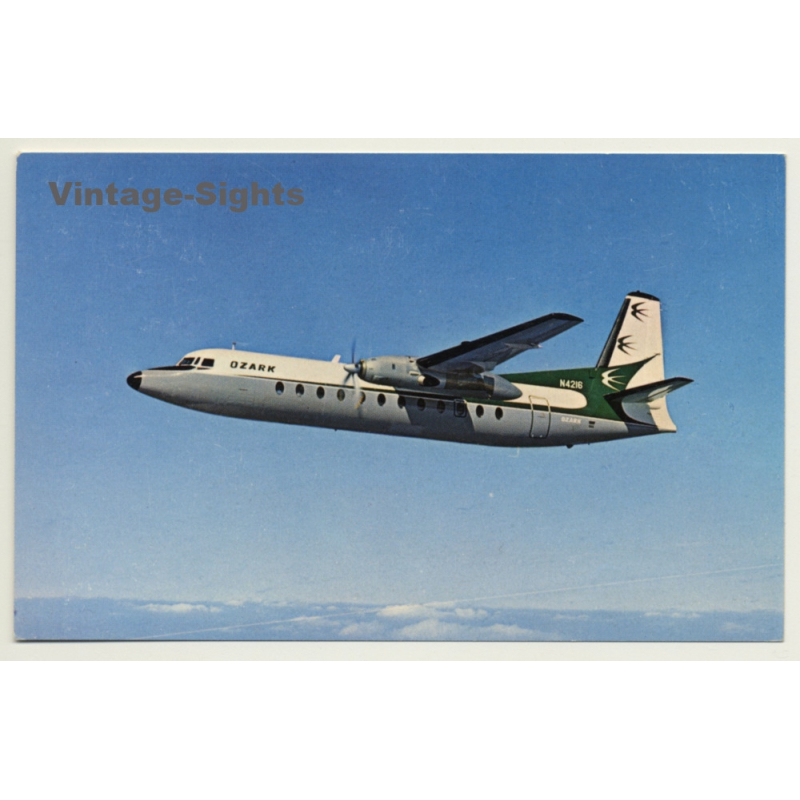 Ozark FH-227 B Prop-Jet / Aviation (Vintage PC ~1960s)