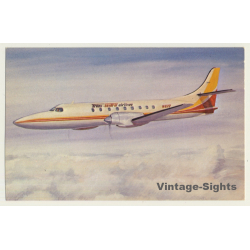 Trans-Central Airlines: Turbo Prob Metro Liner / Aviation (Vintage PC ~1960s/1970s)