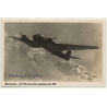 Horizontal- Und Sturzbomber Junkers JU 88 (Vintage RPPC ~1940s)