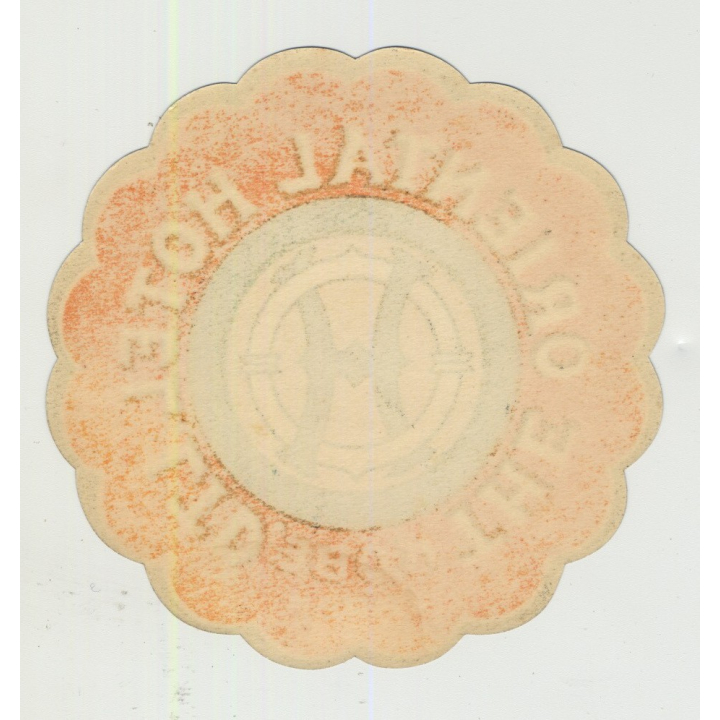 The Oriental Hotel  - Kobe / Japan (Vintage Die-Cut Luggage Label)