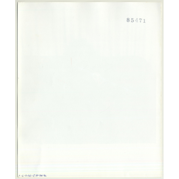 Boozed Semi Nude Curlyhead On Couch / Wine Bottle (Vintage Photo Master B/W ~1970s)