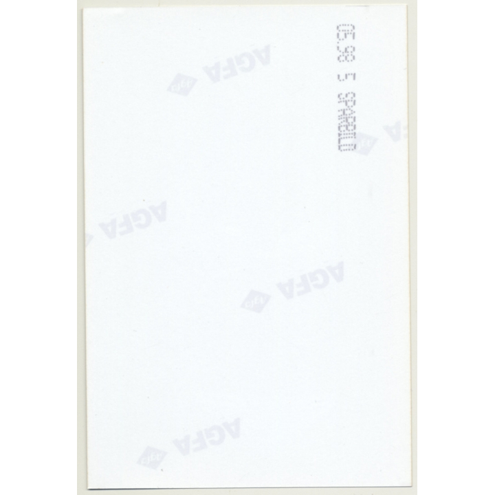 Alluring Shorthaired Blonde In White Lingerie *2 / Smile (Vintage Photo Germany ~1990s)