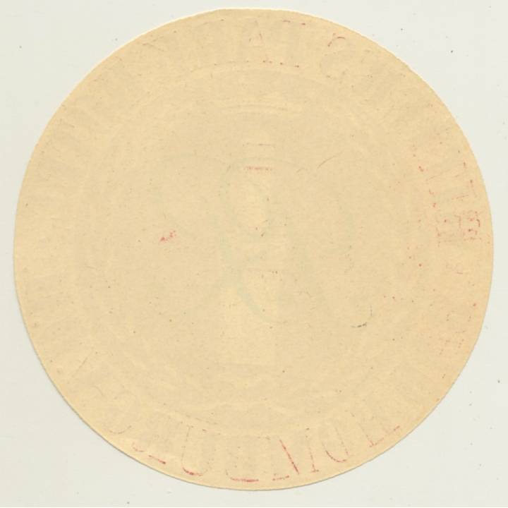 Bad Homburg V.D.H. / Germany: Ritter's Park Hotel (Vintage Luggage Label)