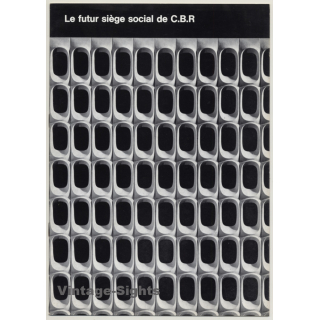 Bruxelles: CBR Building / Architecture - Brodzki - Lambrichs (Vintage Booklet 1969)