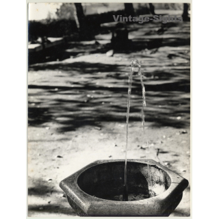 Mallorca Impressions: Fuente Antigua / Old Fountain (Vintage Photo  ~1960s)