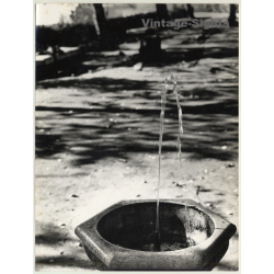 Mallorca Impressions: Fuente Antigua / Old Fountain (Vintage Photo  ~1960s)
