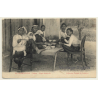 Saigon / Cochinchine: Repas Annamite / Ethnic (Vintage PC ~1910s)