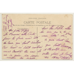 Saigon / Cochinchine: Repas Annamite / Ethnic (Vintage PC ~1910s)