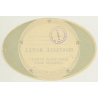 London / UK: Montague Hotel (Vintage Luggage Label)