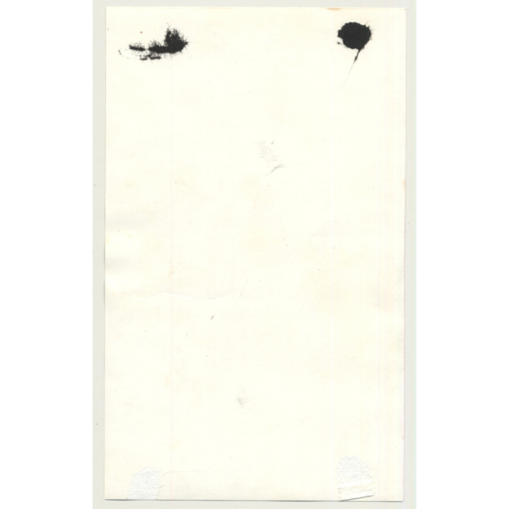 Natural Pretty Brunette Nude In Wicker Chair *10 / Butt (Vintage Photo Germany ~ 1960s)