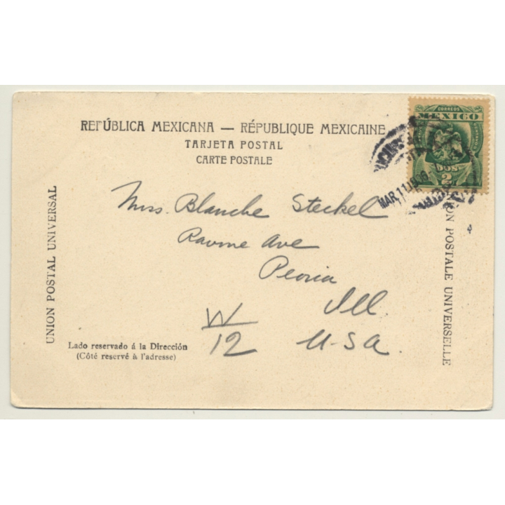 Mexico: Indigenas - Indigenous Family / Hair Care (Vintage PC 1906)