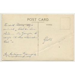 Gath Calcutta / India: Jagarnath Bathing - Religous Ritual (Vintage RPPC)