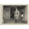 Congo Belge: Force Publique Officer / Corps De Garde? (Vintage Photo ~1920s/1930s)