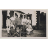 Morroco: Handsome French Guys & 2 Native Servants / Fez (Vintage Photo ~1930s)