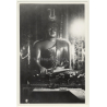 Java / Indonesia: Large Buddah Statue / Temple (Vintage Photo ~1930s)