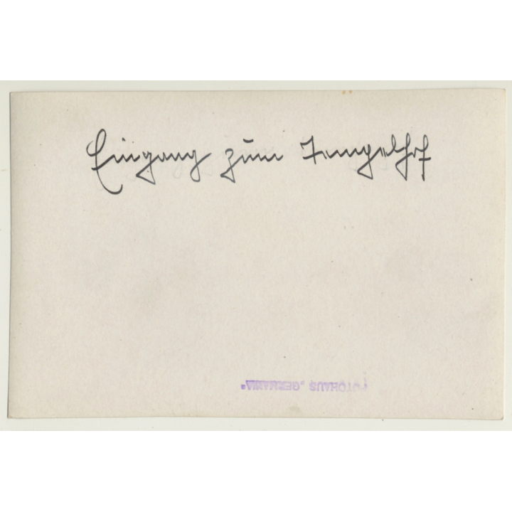 China: Entrance To Tempel Courtyard / Pagodas (Vintage Photo ~1930s)