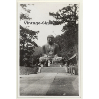 Kamakura / Japan: Daibutsu Statue / Buddah (Vintage Photo ~1930s)