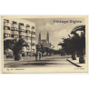 Casablanca / Morocco: La Rue D'Alger / Field Postmark 37 Rég.D'Aviation (Vintage PC 1939)