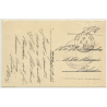 Kourigha / Morocco: La Kissaria / Field Postmark (Vintage PC 1937)