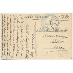 Afrique Du Nord: Les Rorfahs / Field Postmark Base Aérienne (Vintage PC 1939)