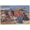 Egypt: Fair At Gîze / Ethnic (Vintage Artist PC A. Klamroth ~1910s)