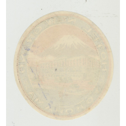 Hotel New Grand - Yokohama / Japan (Vintage Luggage Label)