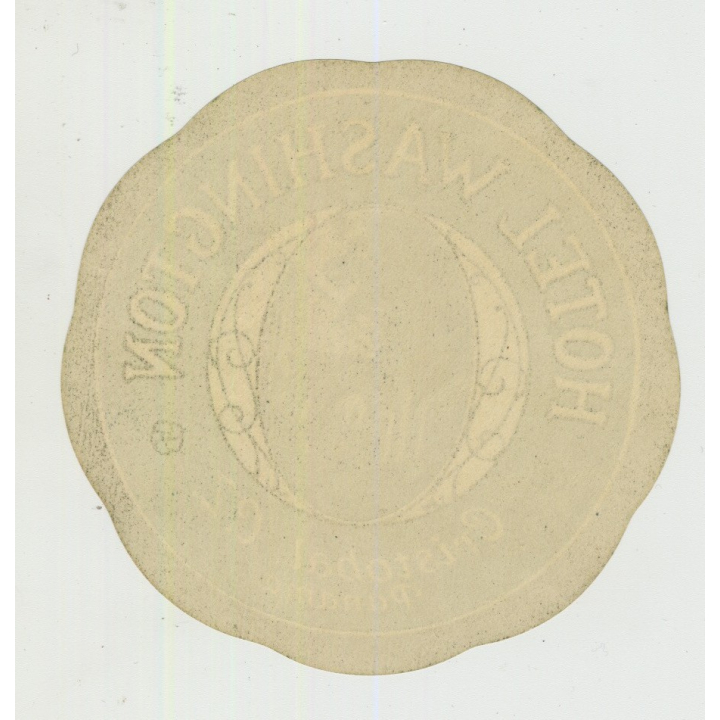 Hotel Washington - Christobal / Panama (Vintage Luggage Label)