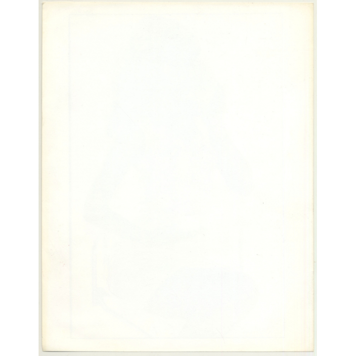 Lascivious Blonde Woman Powders Herselft / Make-Up (Vintage Fashion Photo: Wolfgang Klein 1980s DIN A4+)