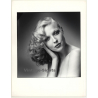 Blonde Female Model *1 / Hairstyle (Vintage Fashion Photo: Wolfgang Klein 1980s DIN A4+)