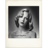 Blonde Female Model *3 / Hairstyle (Vintage Fashion Photo: Wolfgang Klein 1980s DIN A4+)