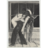 Bizarre Lesbian Cowgirl Bondage Scene 3 / BDSM - Moustache (Vintage Photo Master 60s/70s)