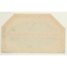 Lisieux / France: Grand Hotel France - Espagne (Vintage Luggage Label)