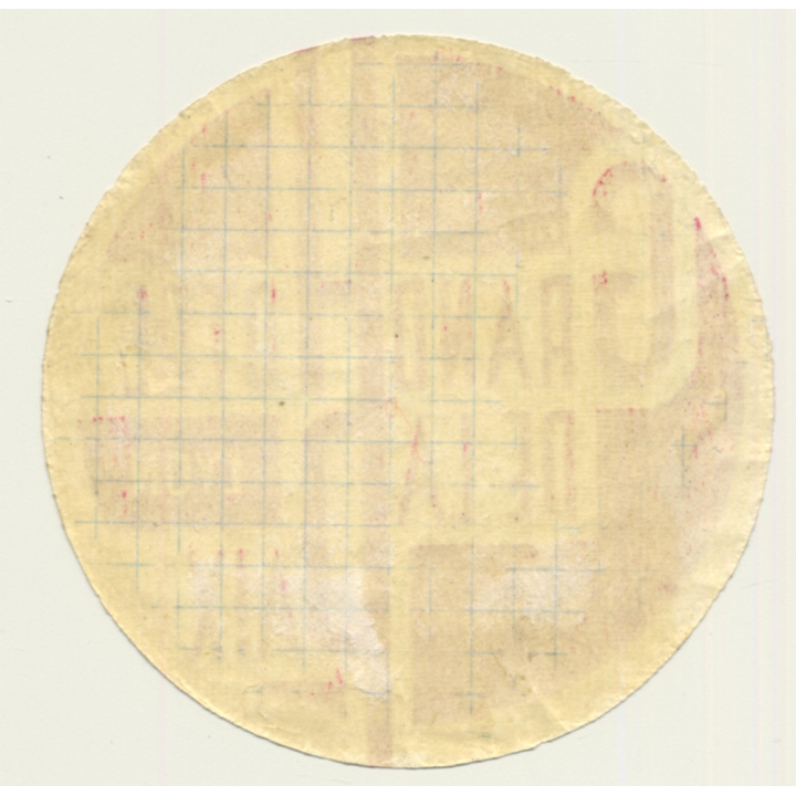 Lyon / France: Grand Hotel De La Paix (Vintage Luggage Label)