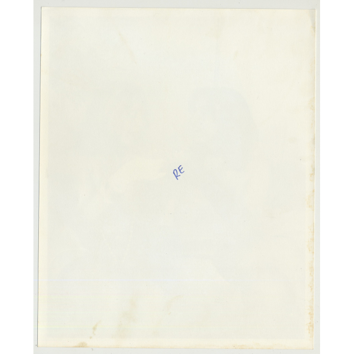 2 Pretty Nudes In Fancy Lingerie Clink Glasses / Gloves - Breast (Vintage Photo Master 60s/70s)