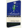 Chicago / USA: Hotels Ambassador - North State At Goethe (Vintage Luggage Label)