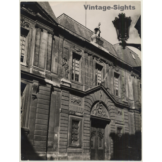 Paris: Hotel De Ligneris - Musée Carnavalet (Vintage Photo Lucien Viguier ~1960s)