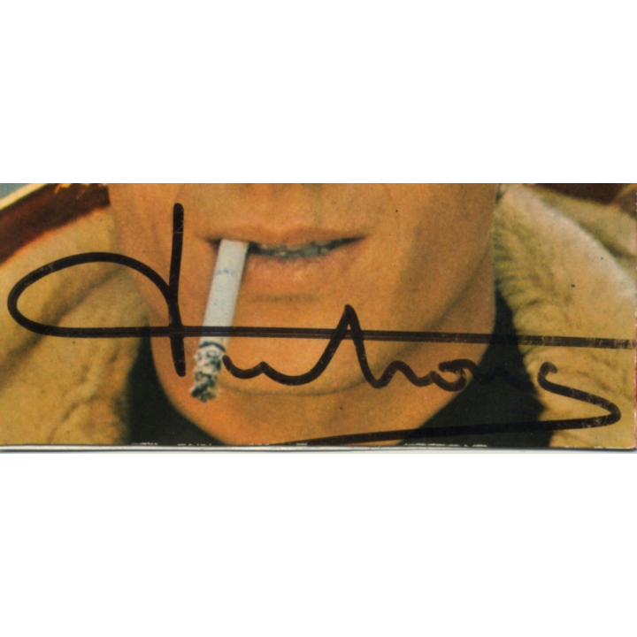 Jacques Dutronc - Signed Postcard / Autograph (Vintage PC ~1970s)