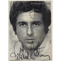 Richard Anthony - Signed Postcard / Autograph (Vintage PC ~1970s)