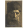 Old Belgian Monk With Huge Beard *3 (Vintage RPPC ~1910s/1920s)