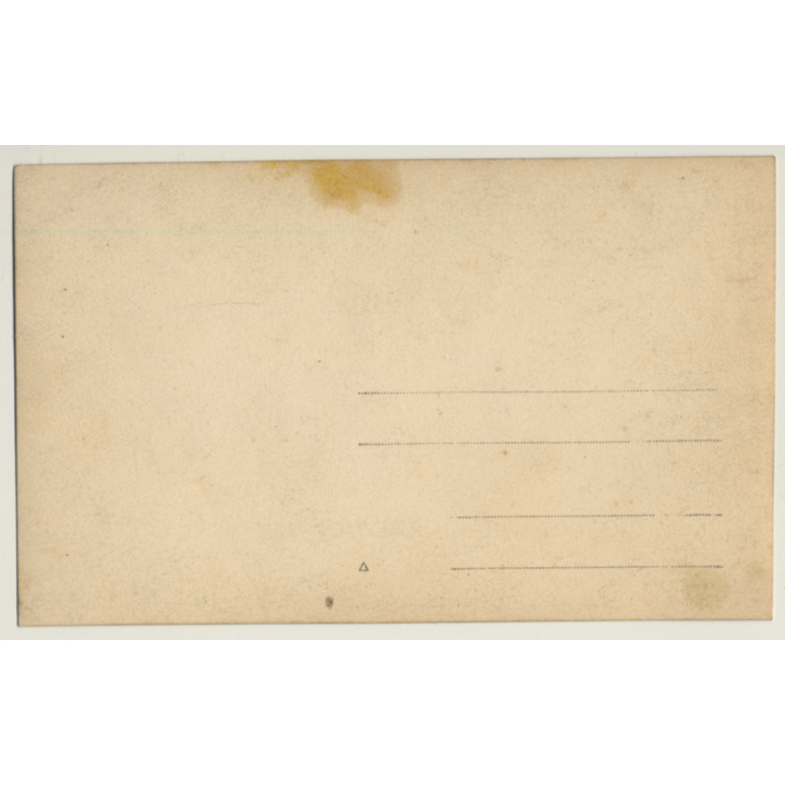 Belgium: Elder Man Drinks Beer In Brasserie (Vintage RPPC ~1910s/1920s)