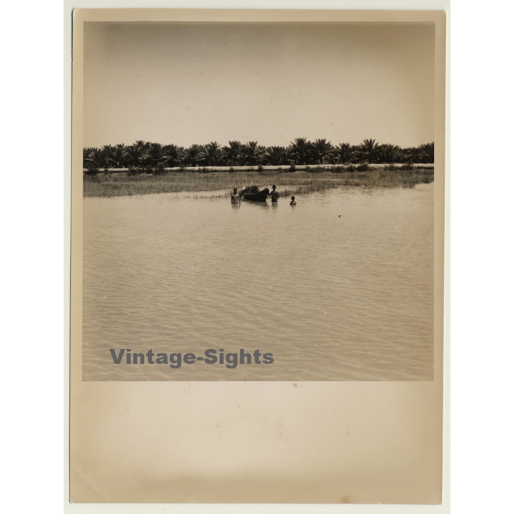 Asia: Local People Collect Firewood With Boot / Ethnic (Vintage Photo)