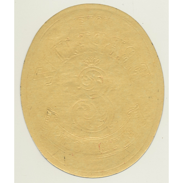 Ettlingen / Germany: Hotel Erbprinz - Ettlingen (Vintage Luggage Label)