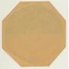 Chalon Sur Saone / France: Hotel Terminus (Vintage Luggage Label)