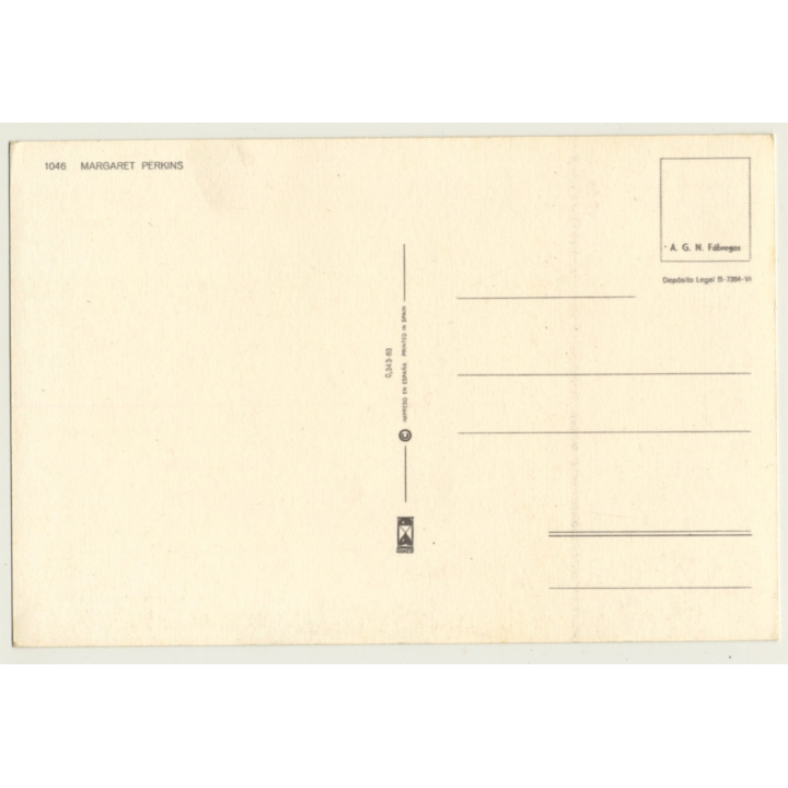 Pinup Girl On Boat Deck / Bikini - Sun Hat (Vintage PC Raker ~1960s)