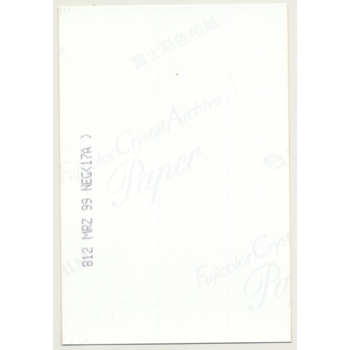 Sporty Brunette Nude Woman / ABS - Thighs (Vintage Photo Germany 1990s)