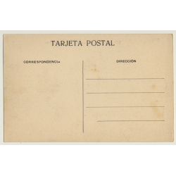 Madrid: Retiro - Paseo Del Embarcadero (Vintage PC Castañeira ~1910s)
