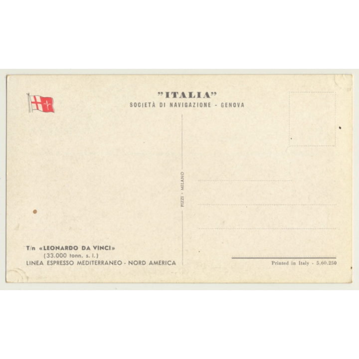 T/n Leonardo Da Vinci: Linea Espresso Mediterraneo - North America (Vintage PC)