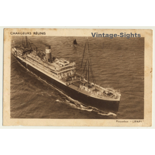Paquebot Lipapi / Chargeurs Réunis (Vintage PC)