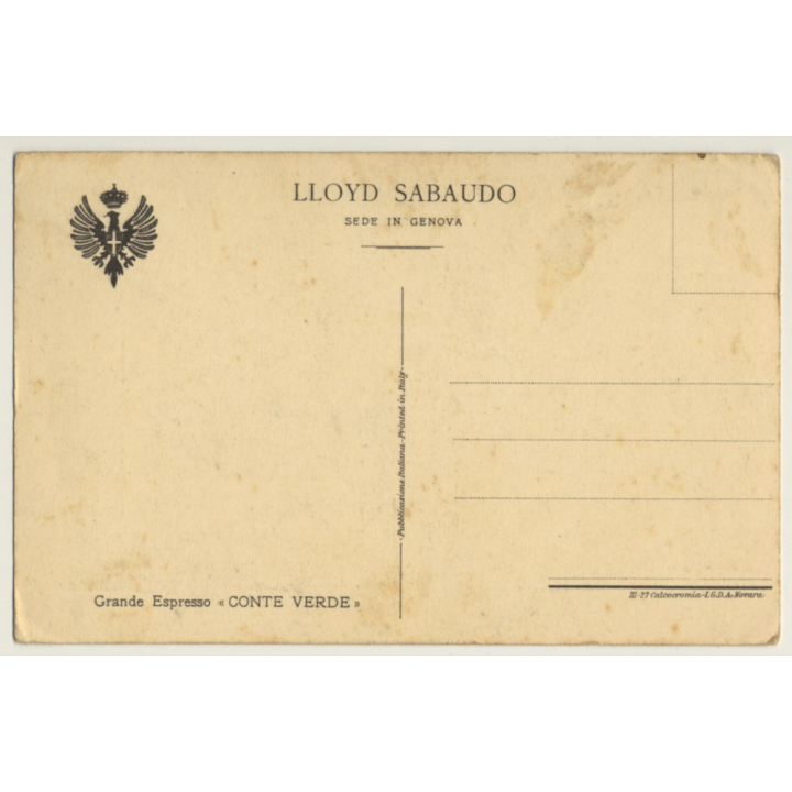 Grande Espresso Conte Verde / Lloyd Sabaudo (Vintage PC)